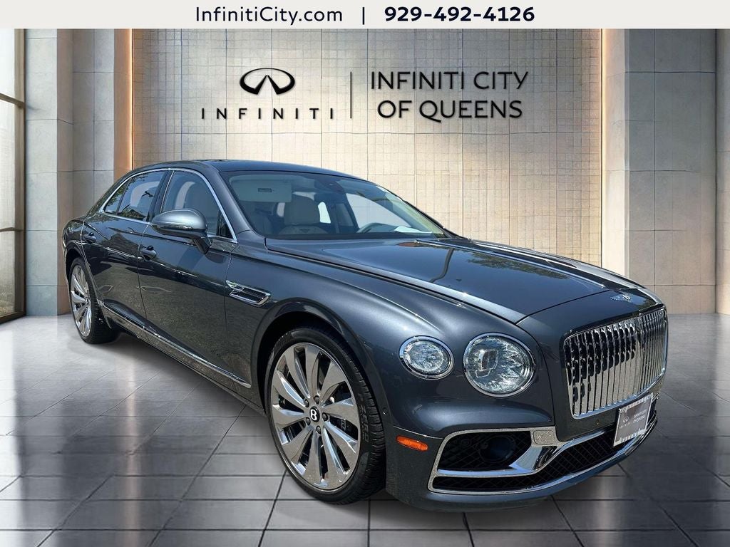 2024 Bentley Flying Spur A in Silver — front three-quarter view